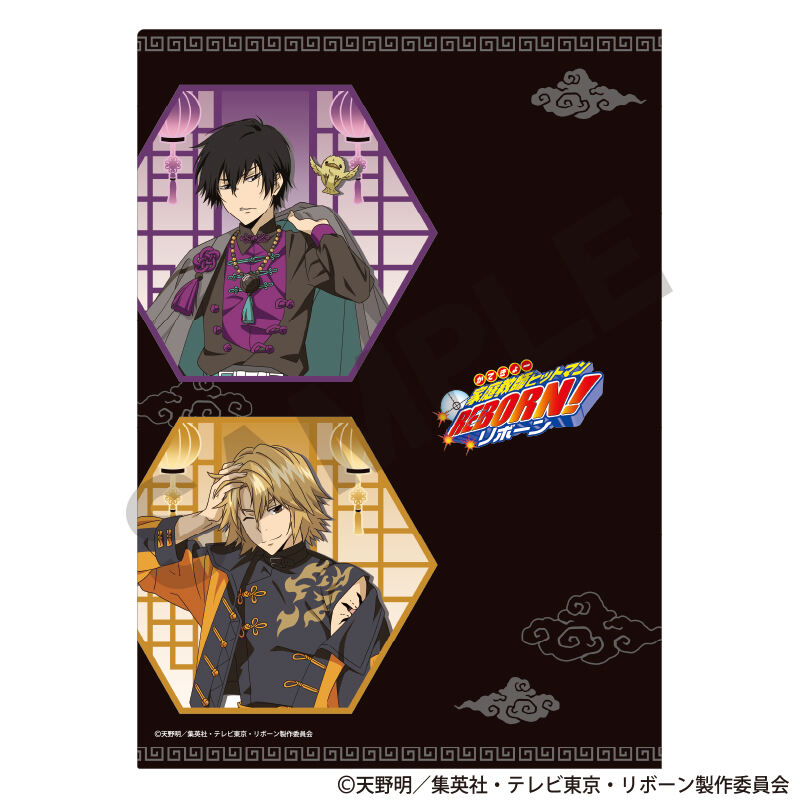(PO) Reborn! Single Clear File Purple China Image_2