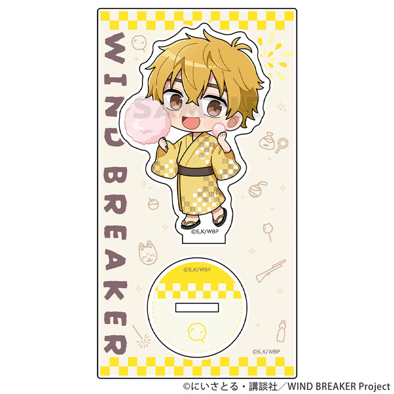 (PO) Wind Breaker Acrylic Stand Nirei Akihiko / Yukata Image_1
