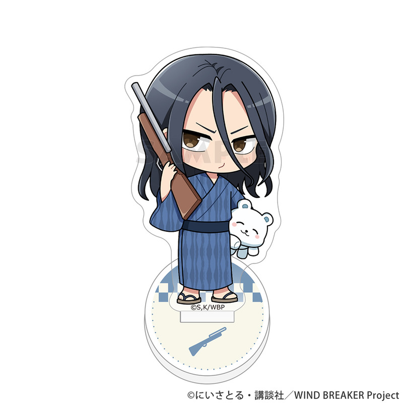 (PO) Wind Breaker Acrylic Stand Sugishita Kyotaro / Yukata Image_2