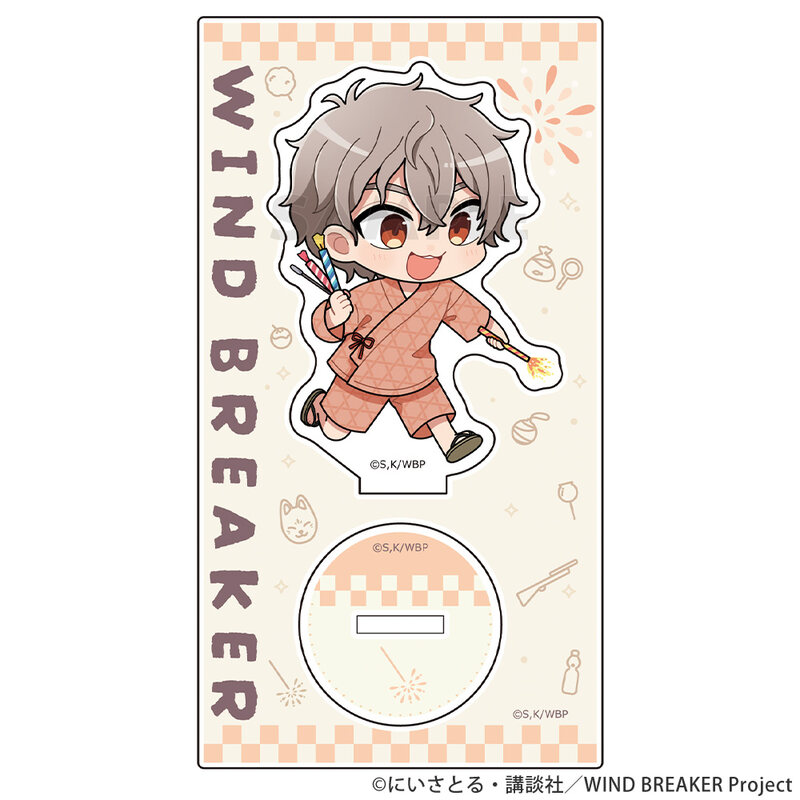(PO) Wind Breaker Acrylic Stand Tomiyama Choji / Yukata Image_1