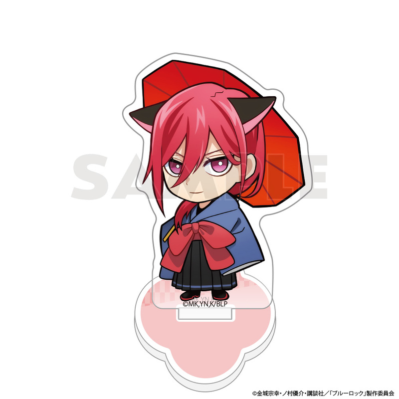 (PO) Blue Lock Acrylic Stand Chigiri Hyoma Kimono Kemomimi Image_2