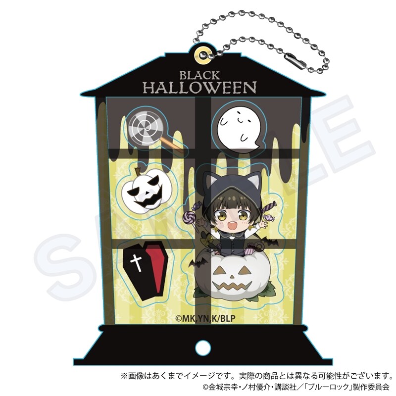 (PO) Blue Lock Shakatto Hiraku Key Black Halloween Ver. Bachira Meguru Image_1