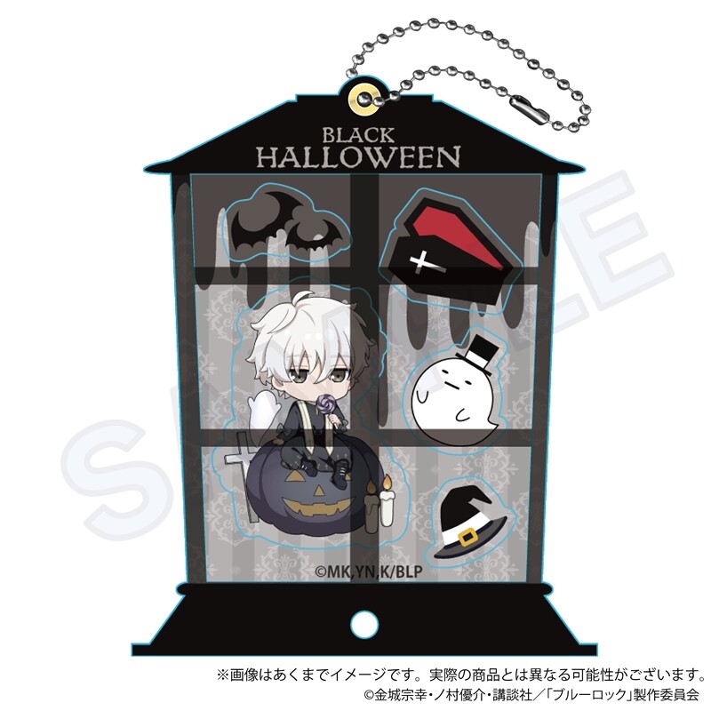 (PO) Blue Lock Shakatto Hiraku Key Black Halloween Ver. Nagi Seishiro Image_1