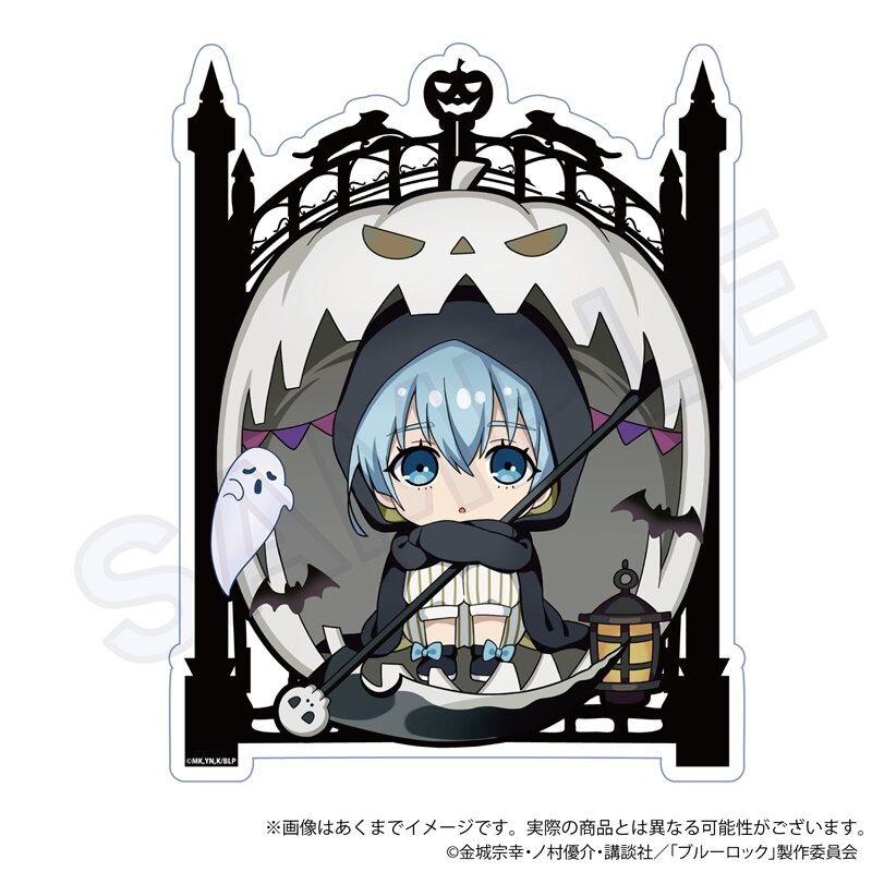 (PO) Blue Lock Acrylic Pen Stand Black Halloween Ver. Hiori Yo Image_1