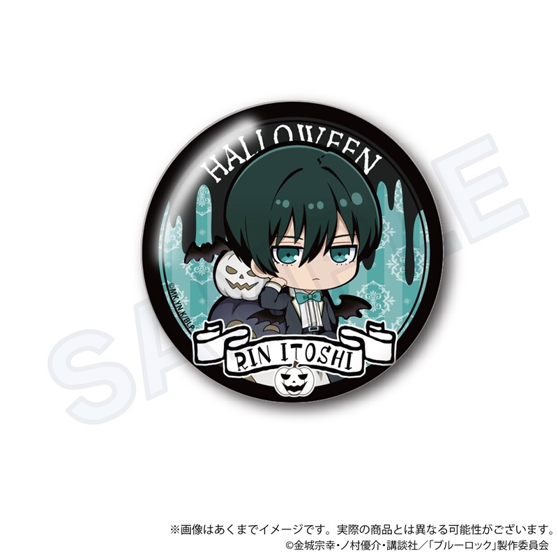 (PO) Blue Lock Trading Hologram Can Badge Black Halloween Ver. [BOX] Image_7