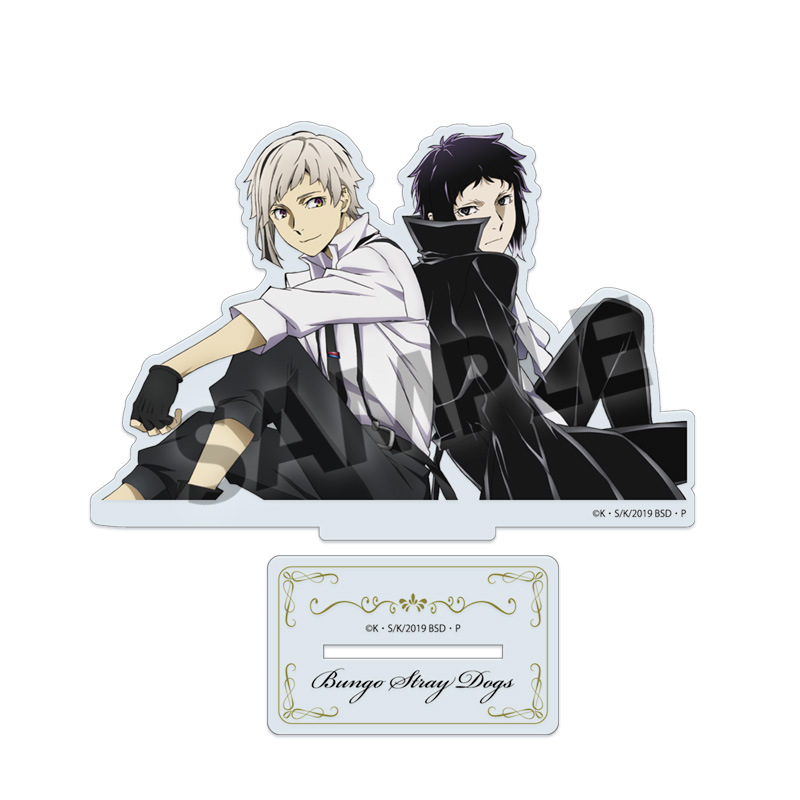 (PO) Bungo Stray Dogs Acrylic Stand Nakajima Atsushi & Akutagawa Ryunosuke Image_1