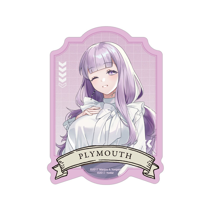 (PO) Azur Lane Original Illustration Plymouth Summer Fashion Ver. Travel Sticker Image_2