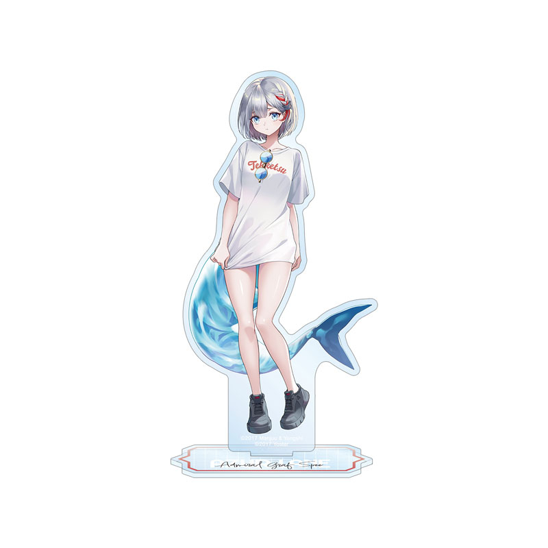 (PO) Azur Lane Original Illustration Admiral Graf Spee Summer Fashion Ver. Big Acrylic Stand Image_2