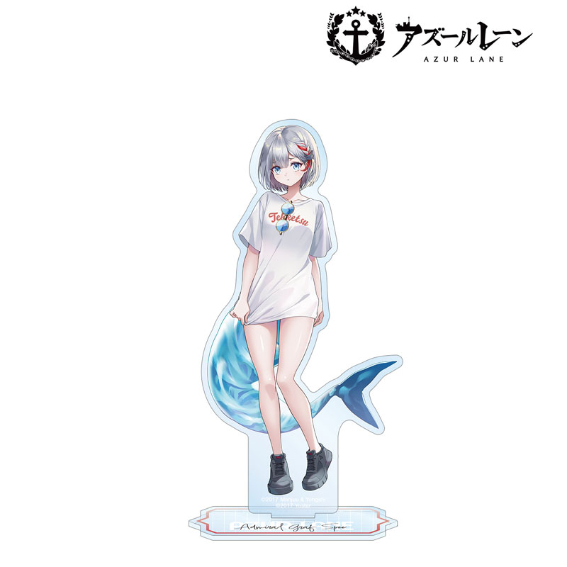 (PO) Azur Lane Original Illustration Admiral Graf Spee Summer Fashion Ver. Big Acrylic Stand Image_3