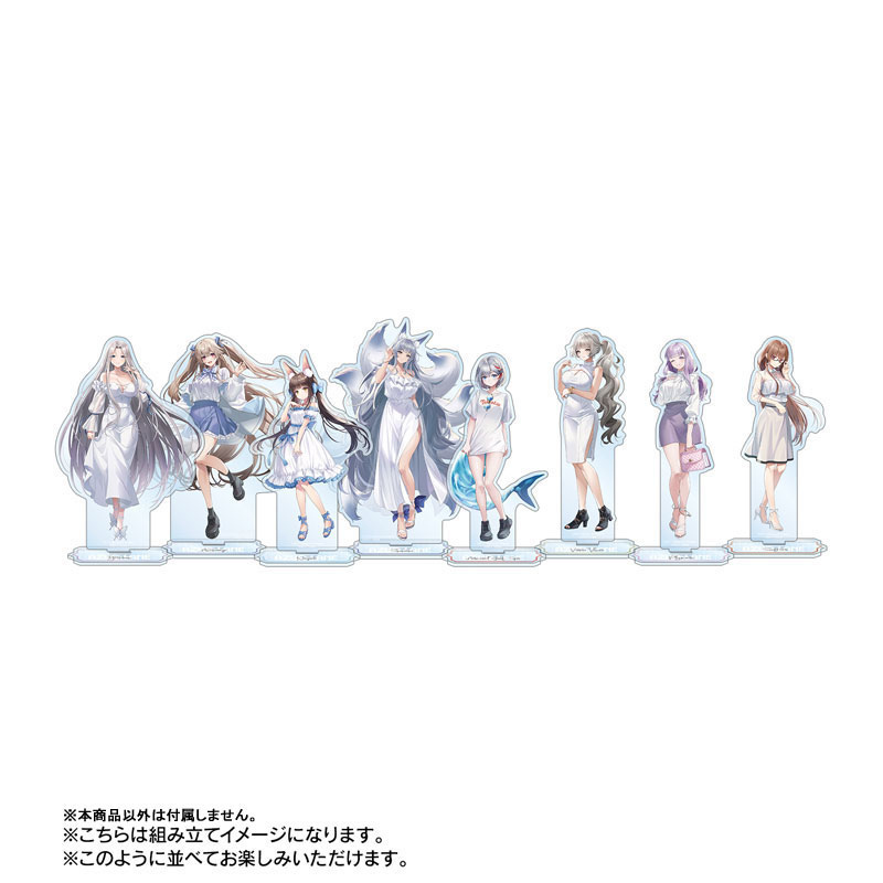 (PO) Azur Lane Original Illustration Swiftsure Summer Fashion Ver. Big Acrylic Stand Image_5