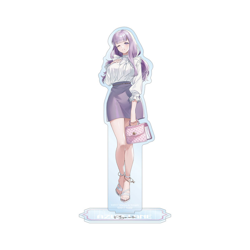 (PO) Azur Lane Original Illustration Plymouth Summer Fashion Ver. Big Acrylic Stand Image_2