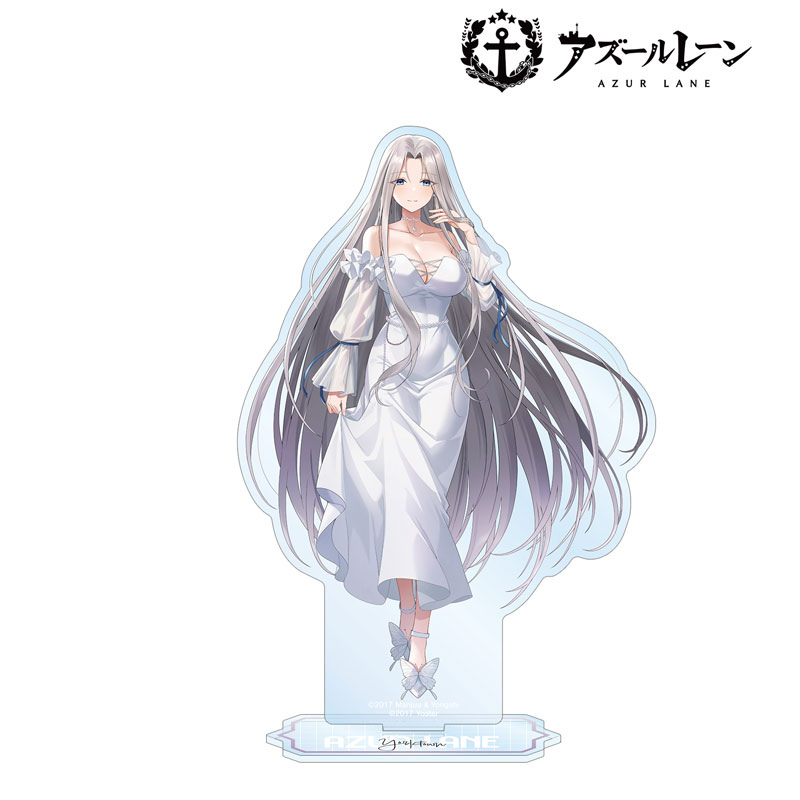 (PO) Azur Lane Original Illustration Yorktown Summer Fashion Ver. Big Acrylic Stand Image_3