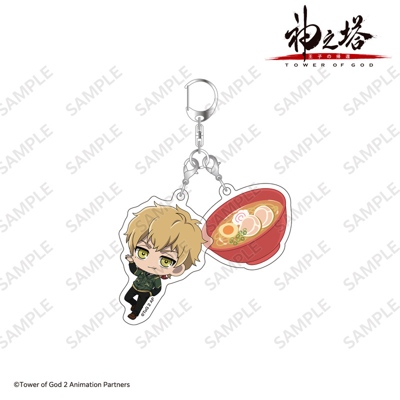 (PO) Tower of God: Return of the Prince Mini Character Twin Acrylic Key Chain Ja Wangnan Image_1