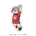 (PO) Haikyu!! Jirori Die-cut Sticker Game Ver. Haiba Lev Image_1