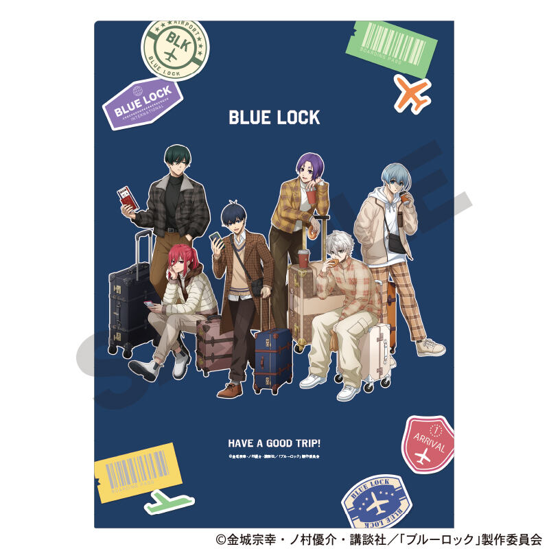 (PO) Blue Lock Single Clear File Group Travel Image_2