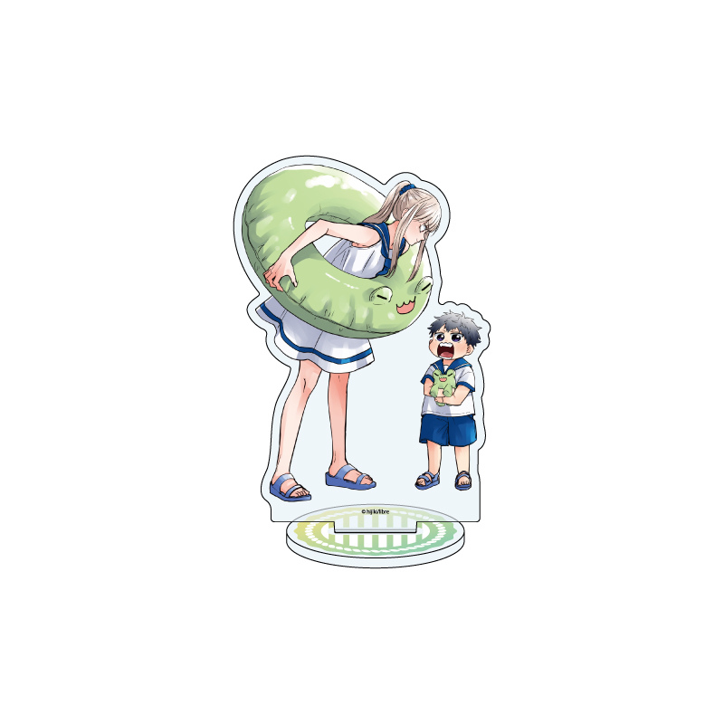 (PO) Acrylic Stand Hijiki Works 04 Kiraide Isasete Shizuku & Minato (Original Illustration) Image_1