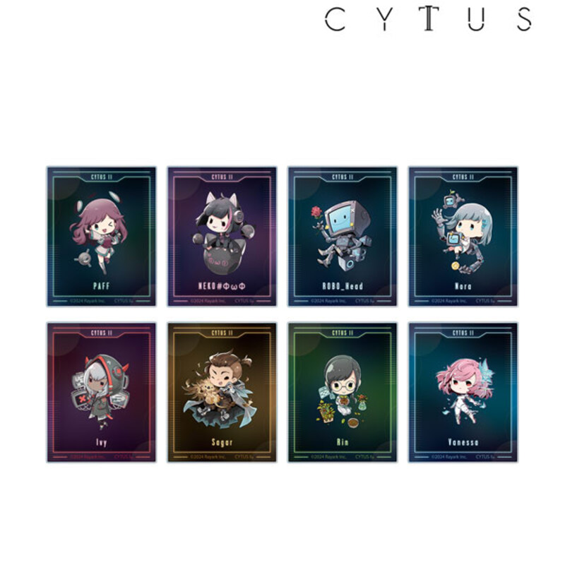 (PO) Cytus II Trading Chibi Chara Acrylic Card [BOX] Image_1
