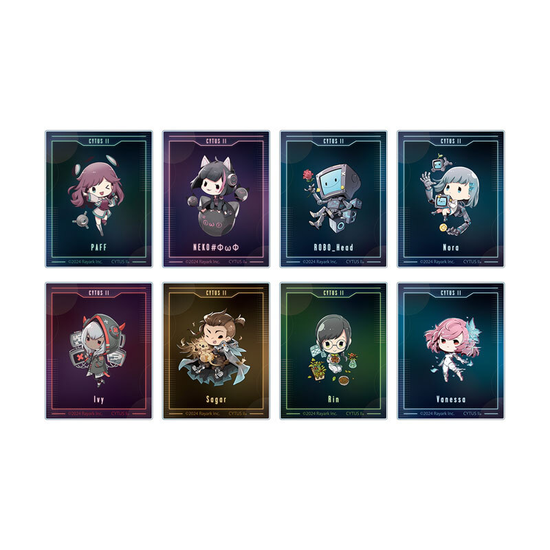 (PO) Cytus II Trading Chibi Chara Acrylic Card [BOX] Image_2