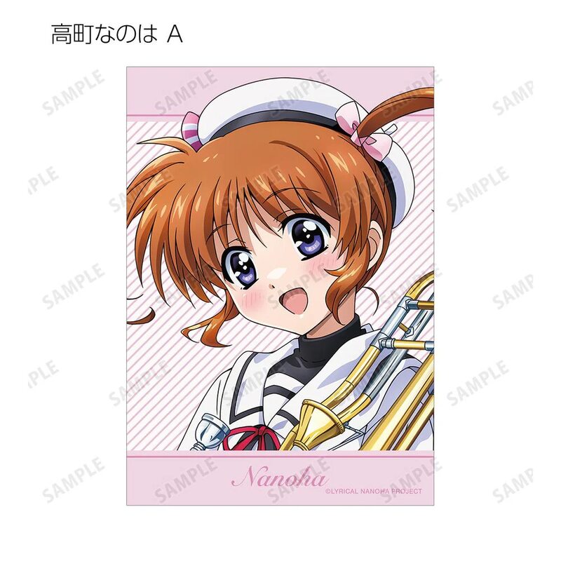 (PO) Magical Girl Lyrical Nanoha Original Illustration Brass Band Ver. Trading Bromide [BOX] Image_3