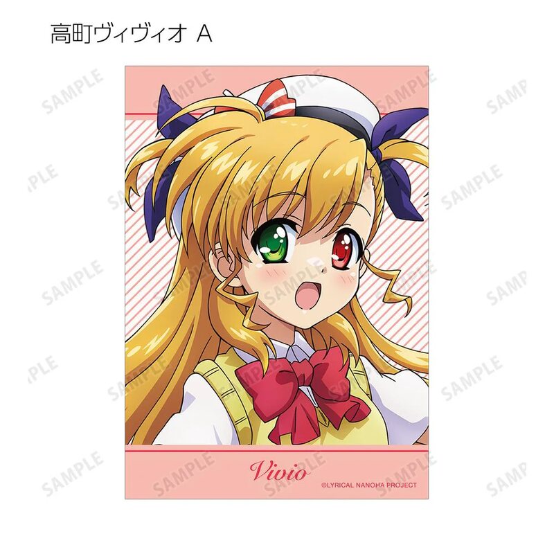 (PO) Magical Girl Lyrical Nanoha Original Illustration Brass Band Ver. Trading Bromide [BOX] Image_6