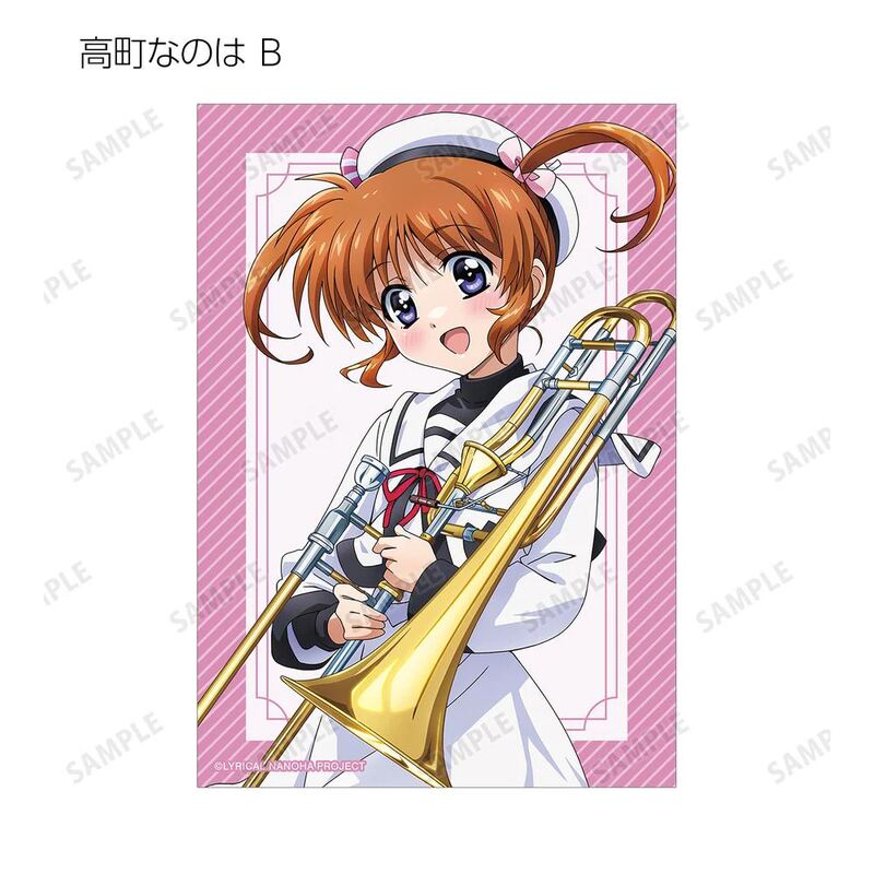 (PO) Magical Girl Lyrical Nanoha Original Illustration Brass Band Ver. Trading Bromide [BOX] Image_8