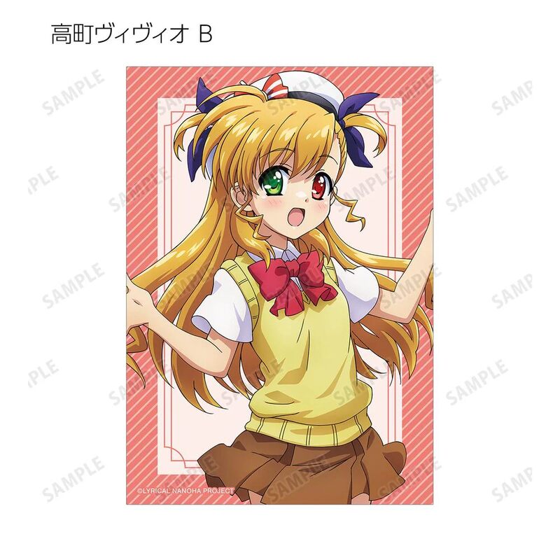 (PO) Magical Girl Lyrical Nanoha Original Illustration Brass Band Ver. Trading Bromide [BOX] Image_11