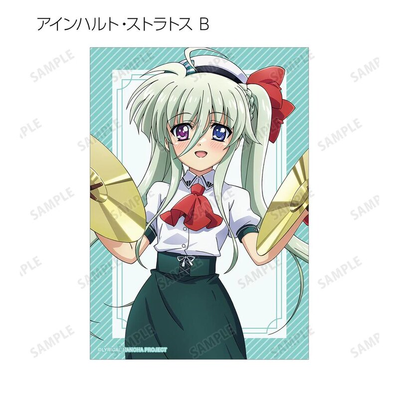 (PO) Magical Girl Lyrical Nanoha Original Illustration Brass Band Ver. Trading Bromide [BOX] Image_12