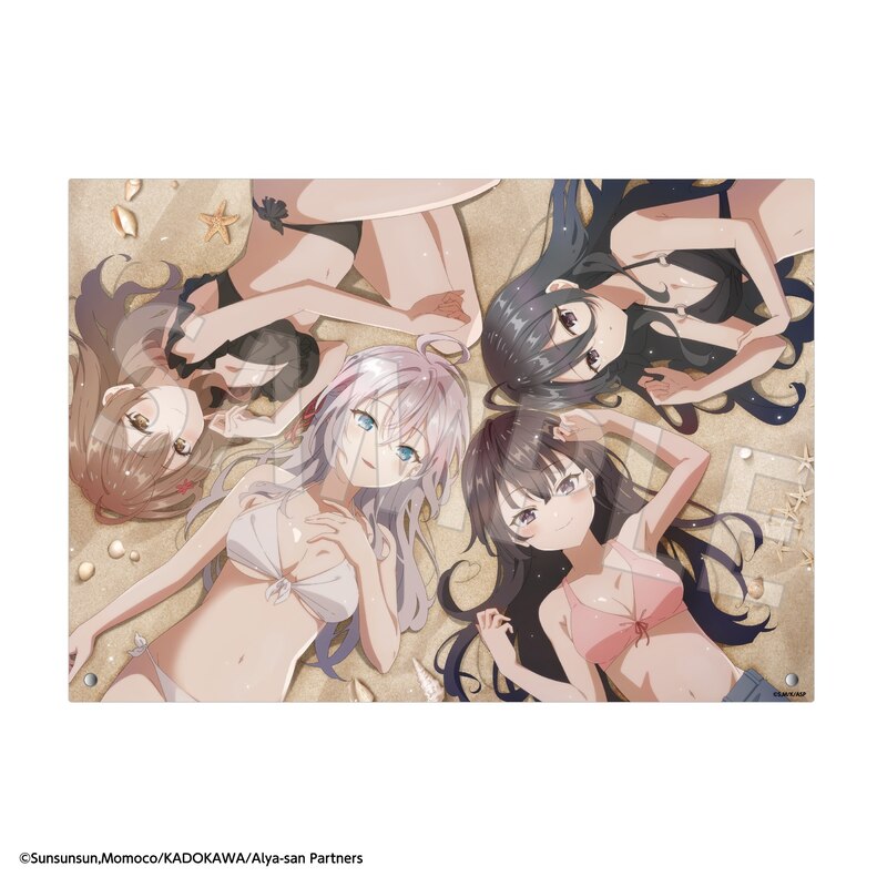 (PO) Alya Sometimes Hides Her Feelings in Russian Acrylic Panel Swimwear Image_1