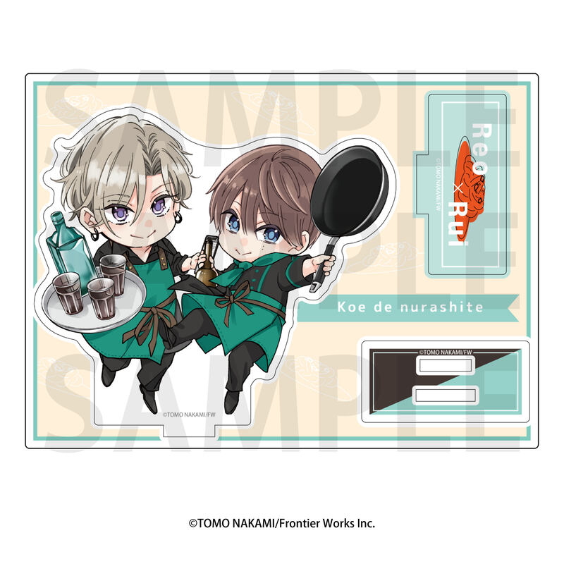 (PO) Daria Mini Character Acrylic Stand Koe de Nurashite Tomo Nakami Image_1