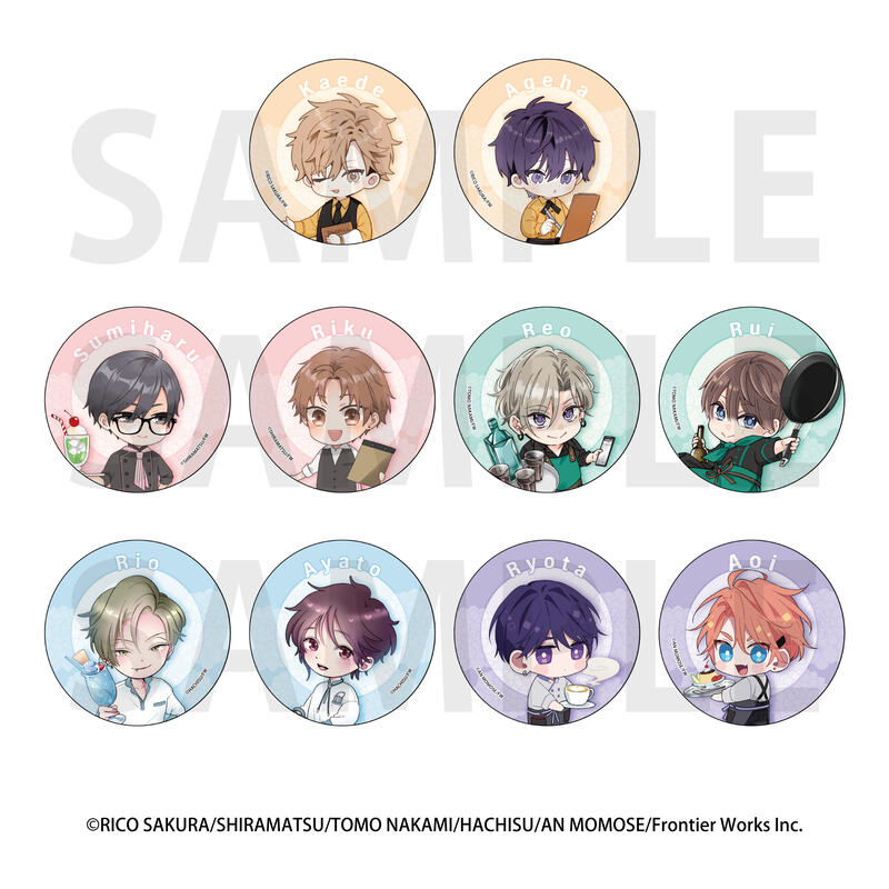 (PO) Daria Trading Hologram Can Badge Vol. 2 [BOX] Image_1