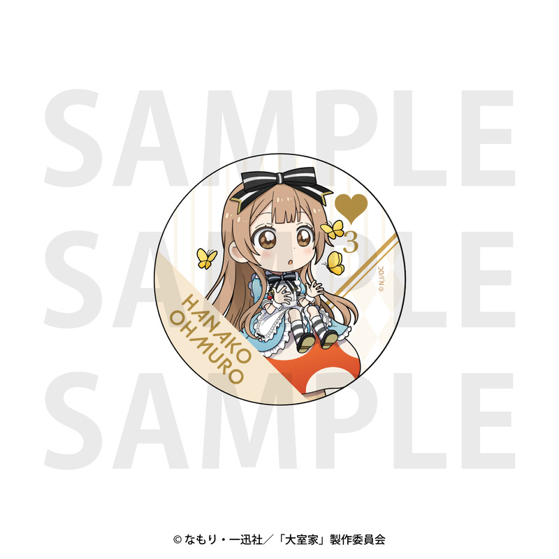 (PO) Ohmuroke The Movie Trading Metallic Can Badge Hanako in Wonderland [BOX] Image_8