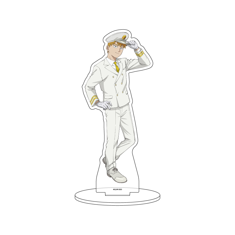 (PO) Acrylic Stand Mob Psycho 100 III 21 Reigen Arataka Station Staff Style Ver. (Original Illustration) Image_1