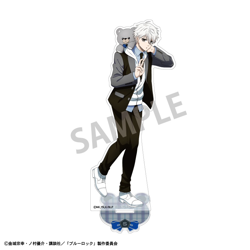 (PO) Blue Lock Acrylic Stand Nagi Seishiro Teddy Bear Image_1