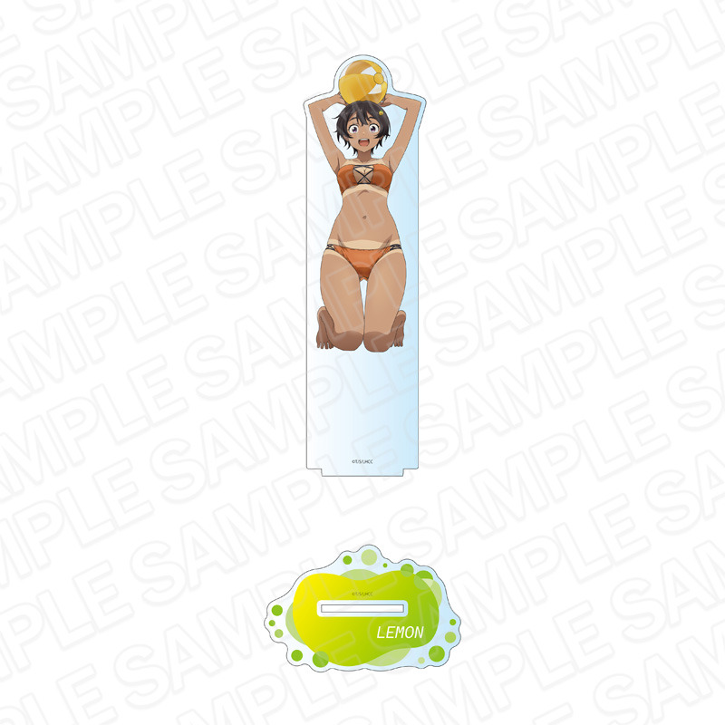 (PO) Too Many Losing Heroines! Deka Acrylic Stand Yakishio Lemon Swimwear Ver. Image_1