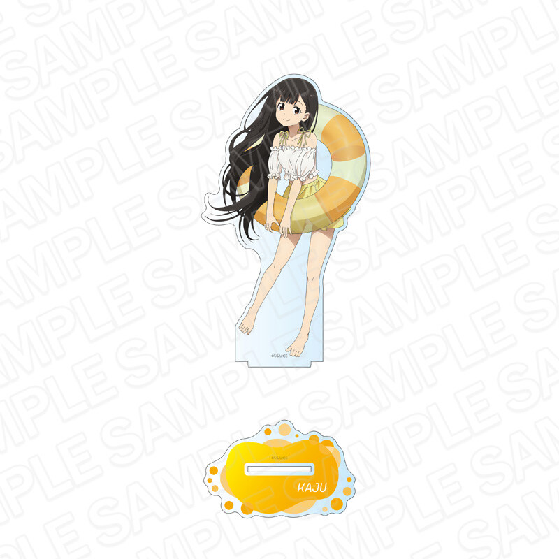 (PO) Too Many Losing Heroines! Deka Acrylic Stand Nukumizu Kaju Swimwear Ver. Image_1