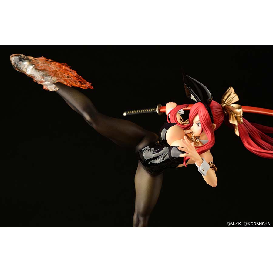 (PO) Fairy Tail Erza Scarlet High Kick Ver. Black Bunny Image_4