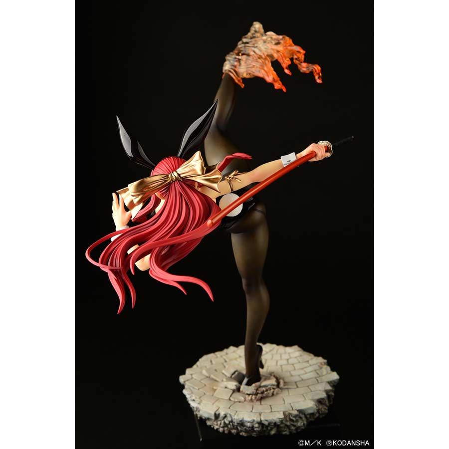 (PO) Fairy Tail Erza Scarlet High Kick Ver. Black Bunny Image_10