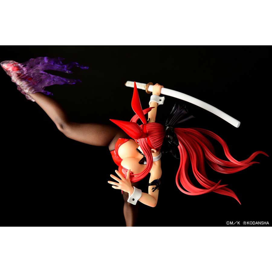 (PO) Fairy Tail Erza Scarlet High Kick Ver. Red Bunny Image_5