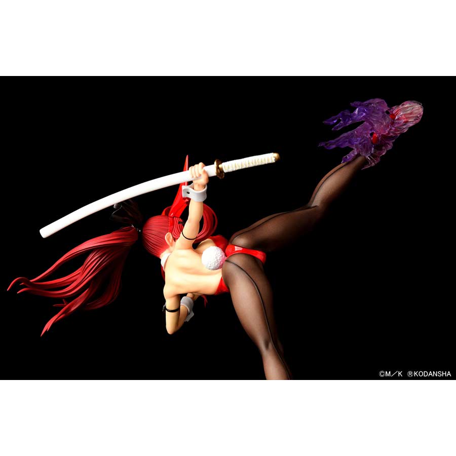 (PO) Fairy Tail Erza Scarlet High Kick Ver. Red Bunny Image_14