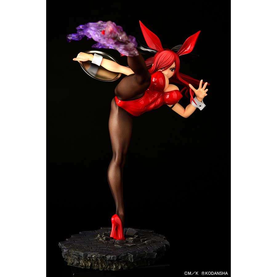 (PO) Fairy Tail Erza Scarlet High Kick Ver. Red Bunny Image_18
