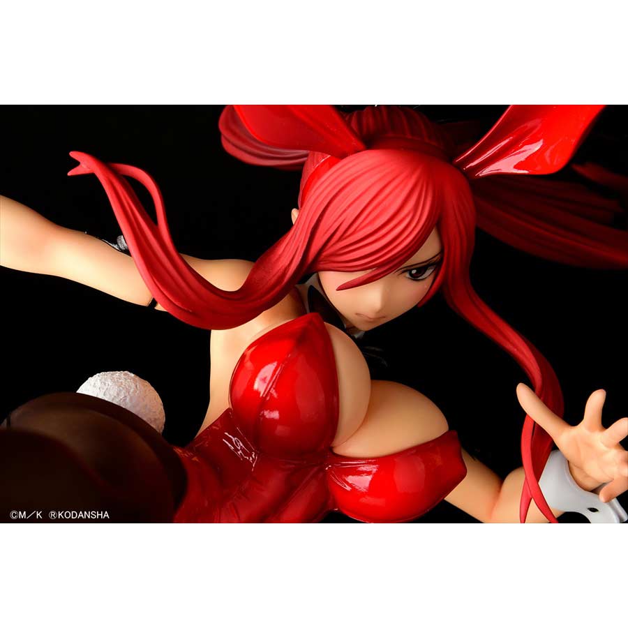 (PO) Fairy Tail Erza Scarlet High Kick Ver. Red Bunny Image_26