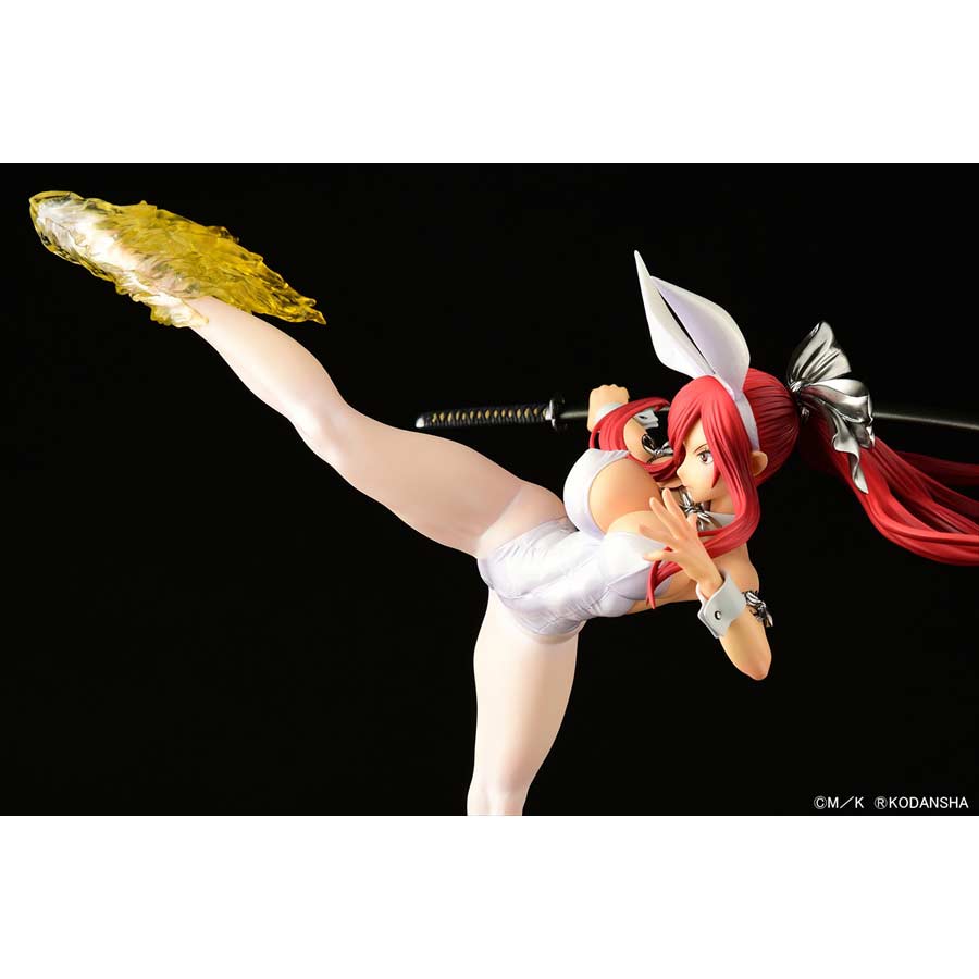 (PO) Fairy Tail Erza Scarlet High Kick Ver. White Bunny Image_4