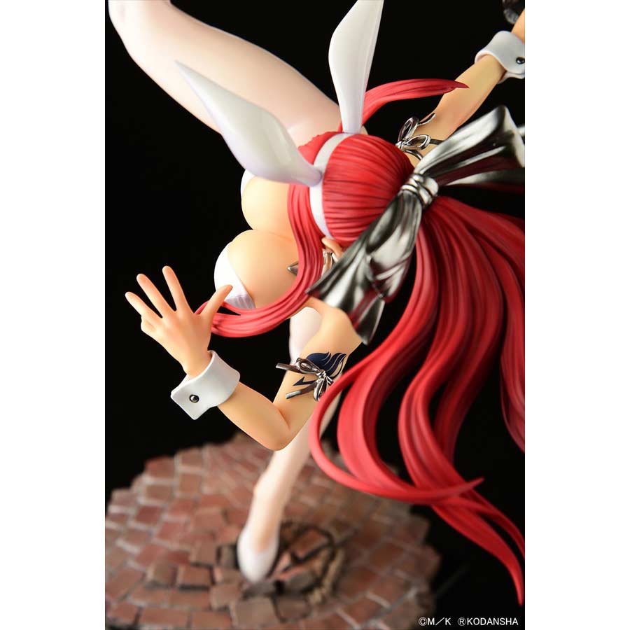 (PO) Fairy Tail Erza Scarlet High Kick Ver. White Bunny Image_8
