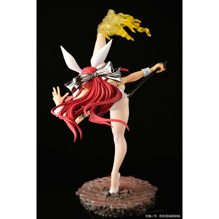 (PO) Fairy Tail Erza Scarlet High Kick Ver. White Bunny Image_10