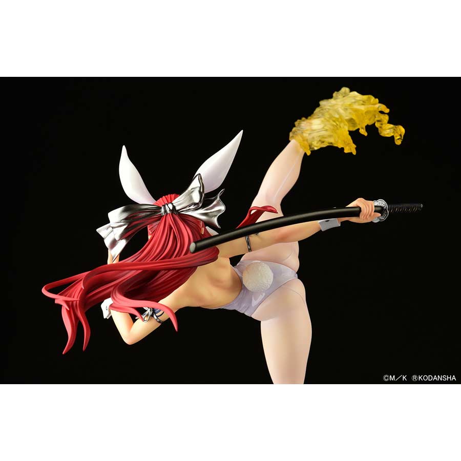 (PO) Fairy Tail Erza Scarlet High Kick Ver. White Bunny Image_11