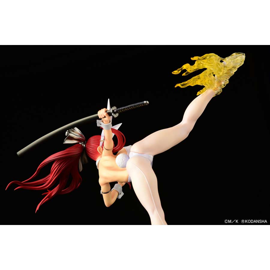 (PO) Fairy Tail Erza Scarlet High Kick Ver. White Bunny Image_14