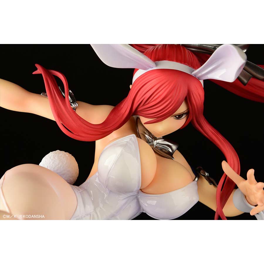 (PO) Fairy Tail Erza Scarlet High Kick Ver. White Bunny Image_26