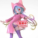(PO) No Game No Life Espresto Glittery Raincoat - Shiro Image_1