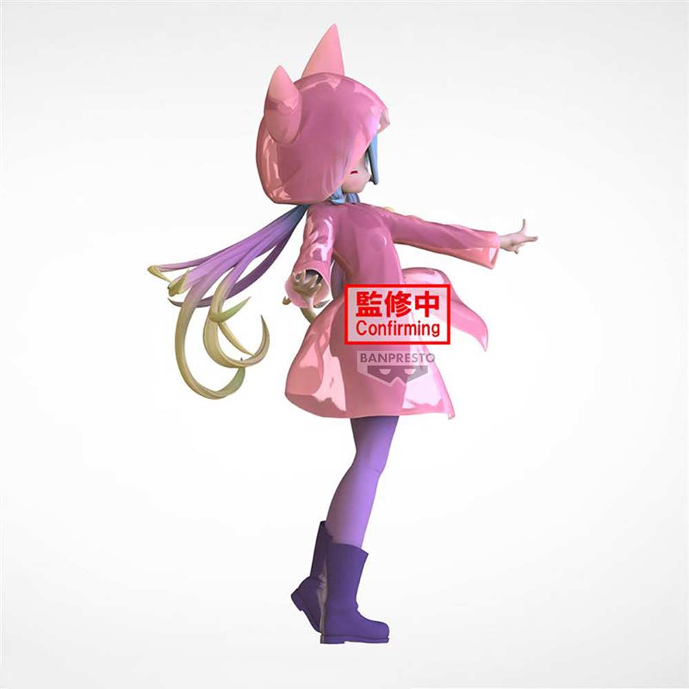 (PO) No Game No Life Espresto Glittery Raincoat - Shiro Image_3