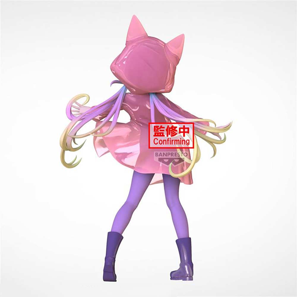 (PO) No Game No Life Espresto Glittery Raincoat - Shiro Image_5
